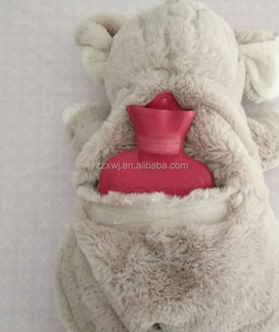 Couverture de bouteille d'eau chaude d'animal de <span class=keywords><strong>peluche</strong></span>/couverture de bouteille d'eau chaude de lapin en <span class=keywords><strong>peluche</strong></span>/500ML,750ML,1000ML couverture <span class=keywords><strong>peluche</strong></span> d'ours de chien de lapin - Product Image 6
