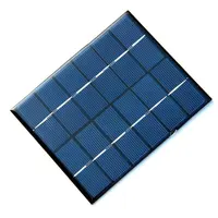 Mini panneau solaire en PET 5V 60ma, 2 pièces, cellule solaire