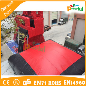 Gota segura inflable stunts <span class=keywords><strong>bolsa</strong></span> aire inflable acantilado salto - Product Image 1