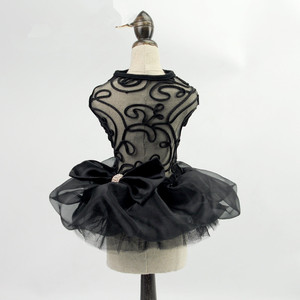 Gaun Pesta Anjing Model Putri Cantik Lucu Berbahan Renda untuk Musim Panas - Product Image 4