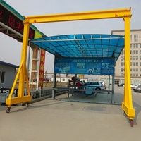 Un portique portable 1t 2t 5t 10t avec palan électrique