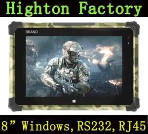 HIDON Militaire Grade Pouces 2 GB DDR 32 GB MEM 3G/4G GPS Windows 10 Tablette Robuste PC Avec RS232 Port