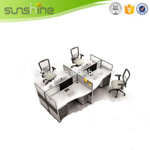 Offre Spéciale Sunshine WP23 – <span class=keywords><strong>Cloison</strong></span> de bureau modulaire cubique moderne (panneau de particules) pour la maison, l'école, l'hôpital et l'entrepôt - Product Image 3