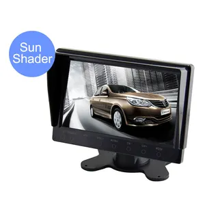 TV Kỹ Thuật Số Siêu Rõ TFT LCD 7 Inch Hệ Thống Camera Chiếu Hậu Xe Hơi Màn Hình Xe Hơi