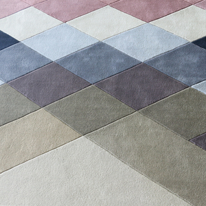 Harga Grosir Dalam Ruangan Rumah Geometris Lembut Hand Tufted Akrilik Karpet Ruang Tamu Modern