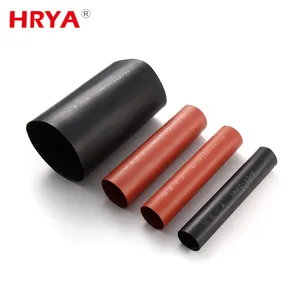 60mm renkli kompozit polimer PVC isı Shrink kablo tüp alçak gerilim izolatör 35kv anma gerilimi ısı Shrink Sleeving