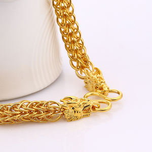 011 xuping moda collana crimine, gioielli in oro, maglia imitazione dei monili della collana - Product Image 3