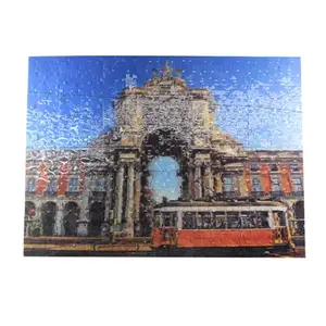 New Product 3D lenticular Puzzle Die cut 3D Puzzle 500 Pieces for kids