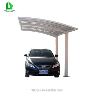 Alüminyum tek modern tasarımlar şişme carport garaj