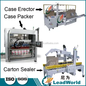 Lead world Voll automatische Stahl karton form maschine Einfach zu bedienende Karton montage maschine für Papier dosen verpackungen aus Kunststoff