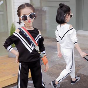 Pantalones bombachos de tela para niños, ropa para bebés, conjuntos de hombros descubiertos para <span class=keywords><strong>chicas</strong></span> - Product Image 3
