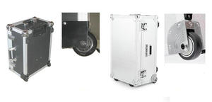 Nhà Máy Giá Chất lượng cao đen công cụ lưu trữ nhôm chuyến bay/Xe đẩy trường hợp cho thiết bị - Product Image 5