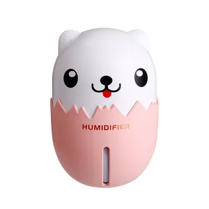 Đáng yêu phim hoạt hình Dog độ ẩm không khí, mini cầm tay tạo độ ẩm cho 350ml USB khuếch tán hương thơm