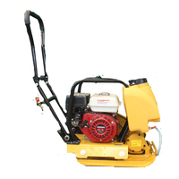 Compact portatif pour sols de route, machine avec plaques, moteur honda gx160
