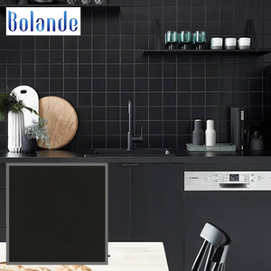 Cina prezzo parete interna subway tile popolare colore nero famiglia backsplash <span class=keywords><strong>20x20</strong></span> cm <span class=keywords><strong>piastrelle</strong></span> del bagno - Product Image 1