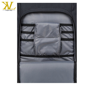 Sac à dos unisexe personnalisable 20L pour skateboard, longboard et ordinateur portable, en polyester doublé, avec fermeture éclair, pour garçons et filles - Product Image 4