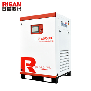 סין ספק RISAN 3.6m3/דקות נייח בורג אוויר מדחס 22Kw - Product Image 2