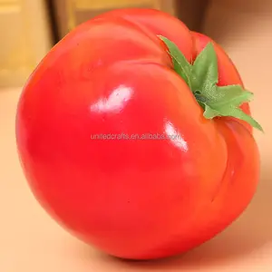 Tomate artificielle en soie, 8 cm, fausses plantes, taille de vie, fruits et légumes