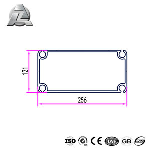 6061 T6 tente en aluminium profil <span class=keywords><strong>de</strong></span> keder pour tonnelles <span class=keywords><strong>de</strong></span> jardin architecture - Product Image 2