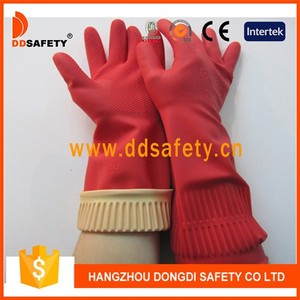 Ddsafety <span class=keywords><strong>longue</strong></span> <span class=keywords><strong>manchette</strong></span> troupeau <span class=keywords><strong>Latex</strong></span> bordée maison gants pour cuisine ménages caoutchouc <span class=keywords><strong>Latex</strong></span> gants de famille - Product Image 1