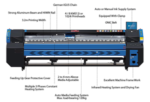 10ft <strong>10</strong> <strong>Feet</strong> Konica 512i 1024i Printhead Digital Vinyl <strong>Flex</strong> Banner <strong>Printing</strong> <strong>Machine</strong> - Product Image 5