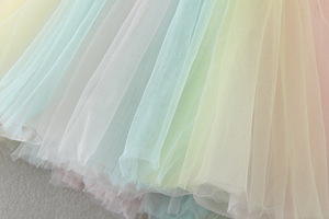 Di alta Qualità Del Bambino Della Ragazza <span class=keywords><strong>Arcobaleno</strong></span> Abiti Da Principessa Appliques di Tulle Del Merletto Infantile Delle Ragazze Rosa Tutu Vestito Floreale - Product Image 6