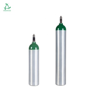 Gute Qualität Tragbare Aluminium-Sauerstoff flasche Aluminium medizinischer Sauerstoff flaschen <span class=keywords><strong>tank</strong></span> CGA870 Ventil MD Typ - Product Image 2