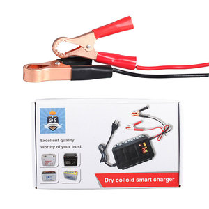 <span class=keywords><strong>Chargeur</strong></span> de <span class=keywords><strong>batterie</strong></span> intelligent 12V 20A pour batteries au plomb de voiture, <span class=keywords><strong>chargeur</strong></span> de batteries au colloïde sèche avec pinces crocodiles - Product Image 4