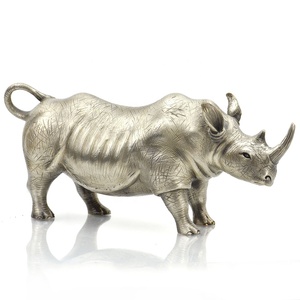 Escultura <span class=keywords><strong>de</strong></span> Animales <span class=keywords><strong>de</strong></span> <span class=keywords><strong>Bronce</strong></span> Fundido a Medida, Estilo Moderno, Estatua <span class=keywords><strong>de</strong></span> Rinoceronte <span class=keywords><strong>de</strong></span> <span class=keywords><strong>Bronce</strong></span> - Product Image 3