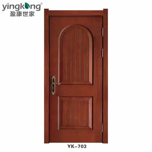 Modern el yapımı İç ön WPC ahşap kapılar tasarım katalog ana kapı ahşap oyma tasarım