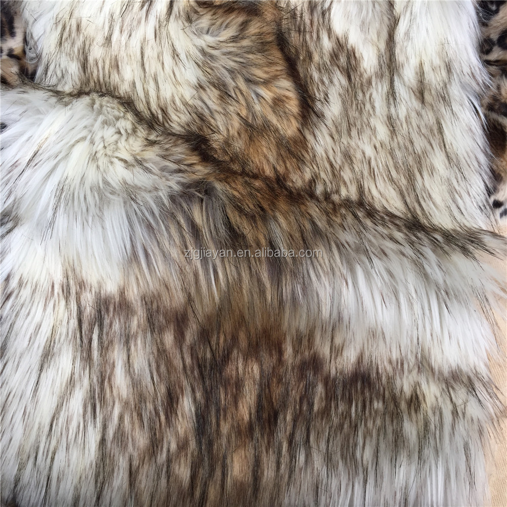 Высококачественные длинные волосы из синтетического меха с животными