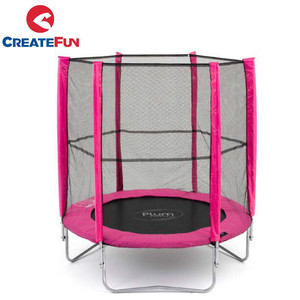 CreateFun 4,5ft 55 "55 Inch 140CM Junior Tấm Bạt Lò Xo Tròn Nhỏ 55 Inch Đầu Tiên Của Tôi Với Lưới An Toàn Cho Trẻ Em - Product Image 5