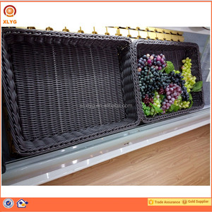 Cuisine Bambou Corbeille De Fruits Pliable Vélo Shopping Fruits Panier Saule Gros Panier De L'usine - Product Image 5