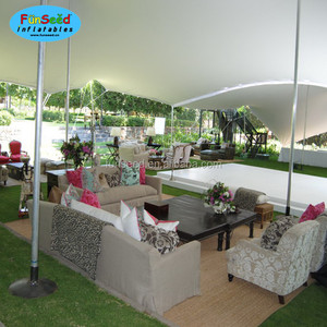 Venta caliente barato blanco Fiesta de la boda <span class=keywords><strong>tienda</strong></span> beduina tramo carpa - Product Image 2