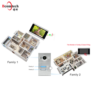 10 "4 filo di colore videocitofono <span class=keywords><strong>con</strong></span> campanello di macchina fotografica e monitoraggio High-Tech telefoni porta - Product Image 5