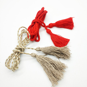 Thời Trang Tua đầu màu bông trang trí dây thừng - Product Image 6