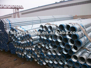 Tubo de acero galvanizado, suministro BS1387 - Product Image 6