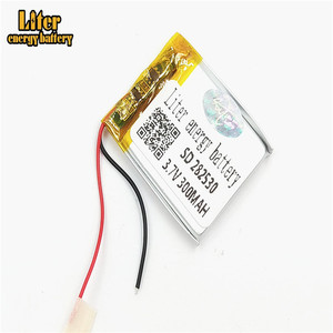 Rechargeable battery lithium polymer battery battery 3,7 V 282530, 300 mah Li-ion battery's warehousing - Product Image 3