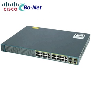 Cisco 2960 <span class=keywords><strong>S</strong></span>érie A-plus 24 10/100 PoE + 2 T/SFP LAN Lite POE Commutateur Ethernet <span class=keywords><strong>WS</strong></span>-<span class=keywords><strong>C2960</strong></span> + <span class=keywords><strong>24PC</strong></span>-<span class=keywords><strong>S</strong></span> - Product Image 3