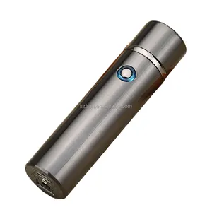 אמכור חם slim קשת כפולה מצית lighter אין גז פלזמה