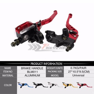 Leva Pompa Freno Frizione per Moto, Frizione Idraulica, <span class=keywords><strong>Accessori</strong></span> Cilindro Maestro 7/8\" CNC - Product Image 2