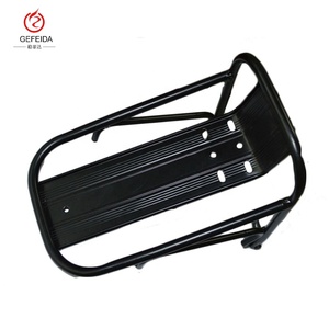 Soporte de carga para <span class=keywords><strong>bicicleta</strong></span> de montaña, frontal de aluminio alforja, porta equipaje - Product Image 1