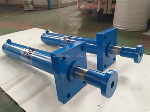 Nouvelle conception, cylindre <span class=keywords><strong>hydraulique</strong></span> à double effet en acier bleu, piston simple, bidirectionnel, petit projet industriel, différents types <span class=keywords><strong>de</strong></span> cylindres hydrauliques - Product Image 2