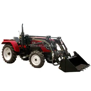 Factory Direct Te Koop Goede Kwaliteit 25hp 4wd Mini Tractoren Met Frontlader