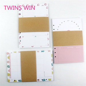 Top vendita a buon mercato bella scuola ufficio stampato cancelleria di ottima qualità Kawaii quaderni di carta - Product Image 4