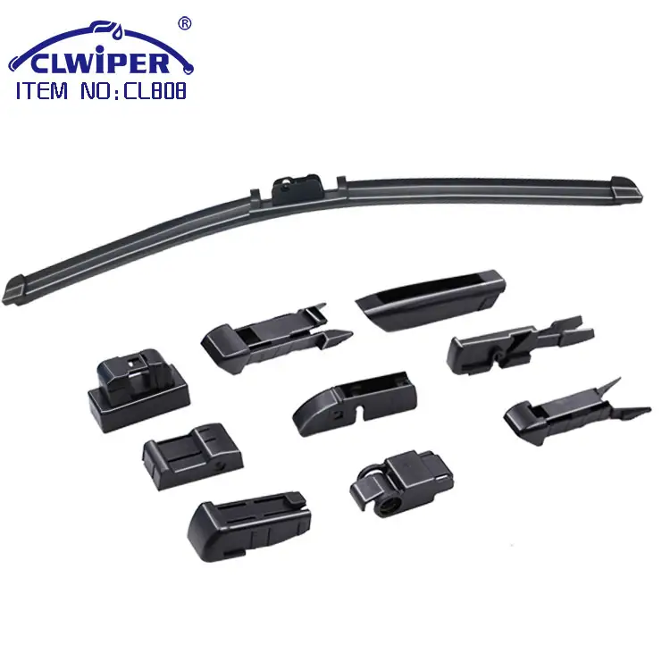 CLWIPER CL808 multi-funcional parabrisas con 100% de goma de la naturaleza recarga limpiaparabrisas