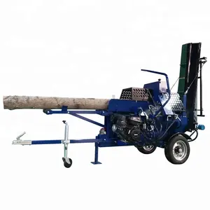 professional rapid wood log chainsaw, wood chipper machine,gasoline engine