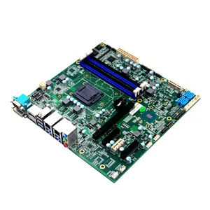 LGA1151 arm board 4k display mini itx motherboard with 2 ethernet ports motherboard