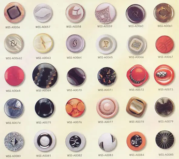 All Kinds Of Non-Metal Buttons