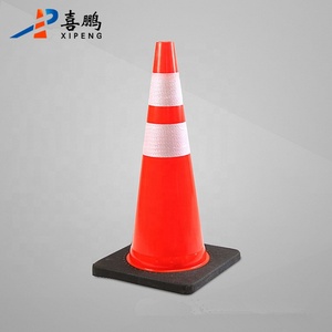 28 "70cm cam linh hoạt PVC giao thông đường nón với cơ sở cao su - Product Image 2